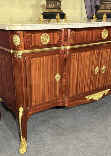 Antiquités - Commode Transition estampillée J.F. DUBUT 