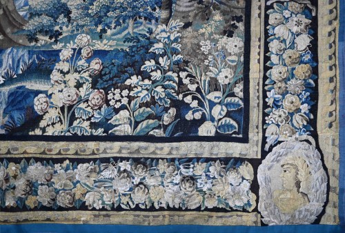 Tapestry & Carpet  - French 17th century Tapestry - Alexander the Great, The Crossing of the Granicus