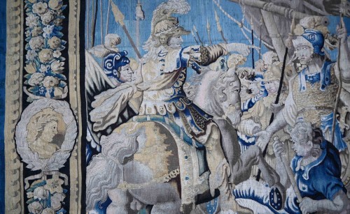 17th century - French 17th century Tapestry - Alexander the Great, The Crossing of the Granicus
