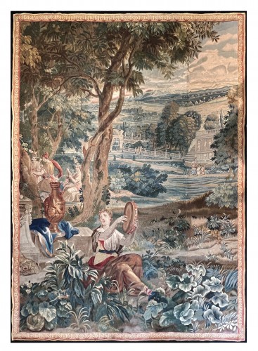 Pastoral scene, Brussels Manufacture, late 17th century
