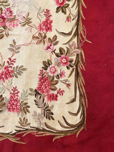 Tapestry & Carpet  - Pair of 19th Century Aubusson Tapestry Portieres