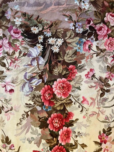 Pair of 19th Century Aubusson Tapestry Portieres - 