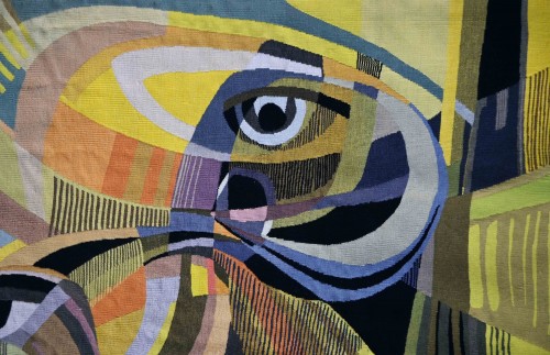 Tapisserie & Tapis Tapisserie - Le Soleil, Marce Truyens (né en 1939)  - Tapisserie de Bruxelles atelier Georges Chaudoir
