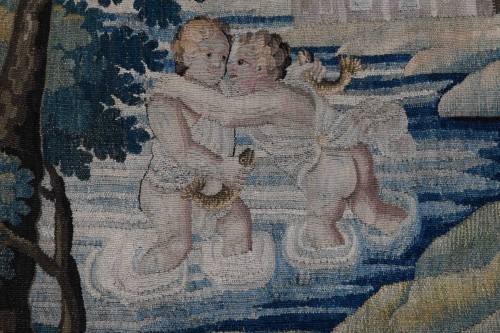 Tapestry & Carpet  - Rest after the Harvest – Aubusson Tapestry, 17th Century