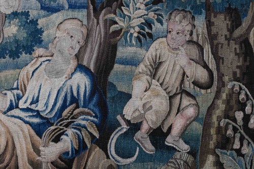 - Rest after the Harvest – Aubusson Tapestry, 17th Century