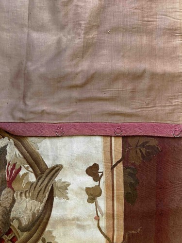 Napoléon III - Hunting Scene - Pair of tapestry doors from the Aubusson factory