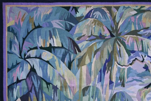Tapestry & Carpet  - Modern Tapestry Signed Pa Ekman Monogrammed Maison Hamot In Aubusson