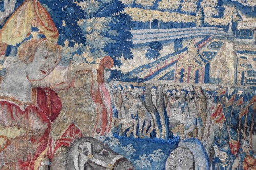  - Tapestry From The Brussels Manufactory, Departure Of A Monarch On A Holy Wa