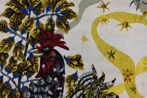 Antiquités - Aubusson tapestry, Atelier PINTON - Jean Lurçat