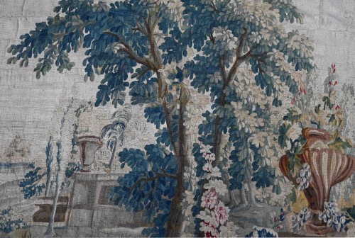 Tapisserie Verdure Manufacture d'Aubusson XVIIIe siècle - Galerie Lissier