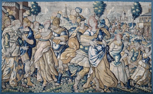 The Rape of the Sabine Women, Flemish Tapestry, late 16th century