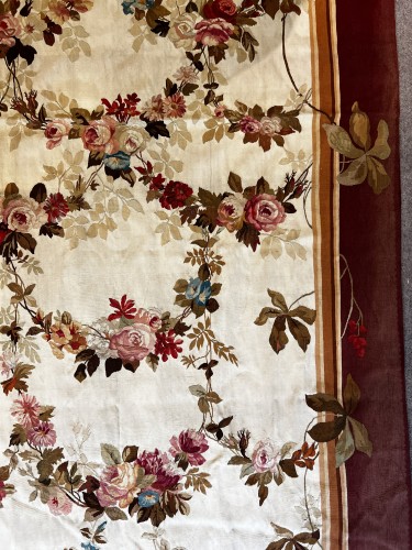 Pair of Aubusson Tapestry Door Curtains - 