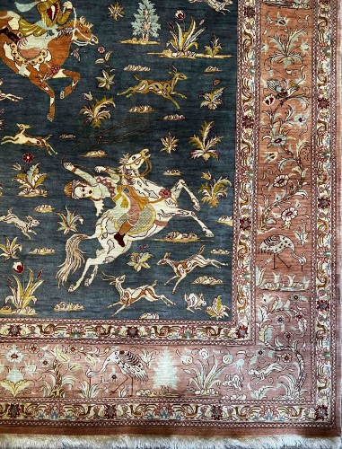  - Ghoum Carpet in Silk circa 1980