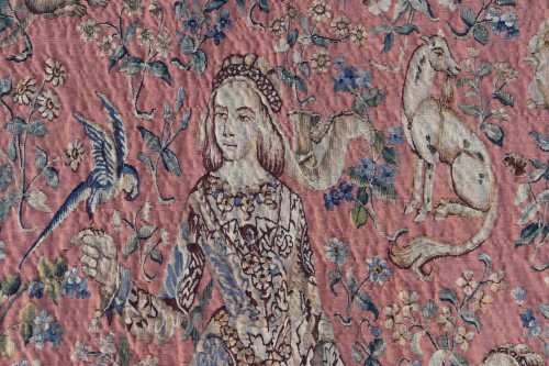 Aubusson tapestry, Pierre Legoueix workshop - Taste, The Lady and the Unico - Tapestry & Carpet Style 