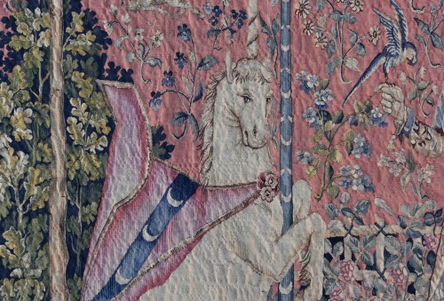Tapestry & Carpet  - Aubusson tapestry, Pierre Legoueix workshop - Taste, The Lady and the Unico