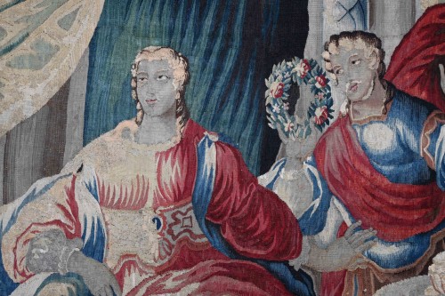 Tapestry from the Royal Aubusson Manufactory, 18th century, after Isaac Moi - Tapestry & Carpet Style 