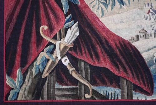 Verdure tapestry from the Royal Aubusson Manufactory, 18th century - Tapestry & Carpet Style 