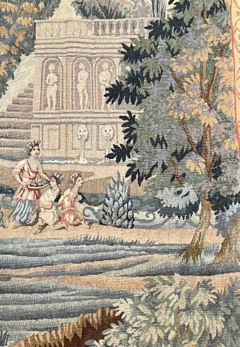 17th century - Tapestry from the Brussels Manufactory, 17th century - Calipso on the islan