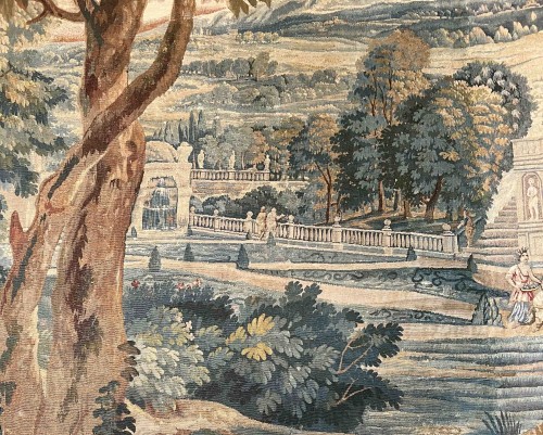 Tapestry from the Brussels Manufactory, 17th century - Calipso on the islan - 