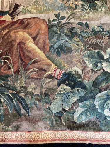 Antiquités - Tapestry from the Brussels Manufactory, 17th century - Calipso on the islan