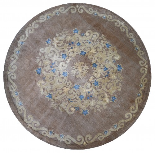 Tapis signé par la Maison Jules Leleu  vers 1950