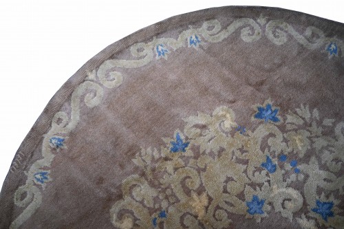 Rug signed by the Jules Leleu company circa 1950 - Tapestry & Carpet Style 50