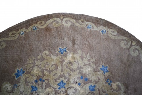 20th century - Rug signed by the Jules Leleu company circa 1950