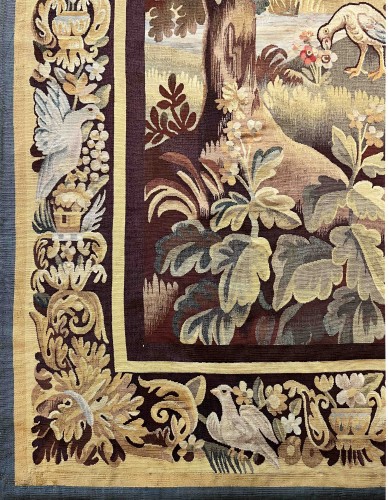 Verdure tapestry from the Aubusson Manufactory, 19th century - 