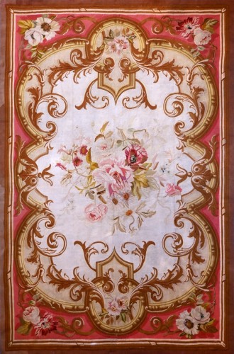 Carpet From The Aubusson Manufactory, Napoleon III Period