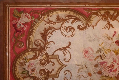 Carpet From The Aubusson Manufactory, Napoleon III Period - 