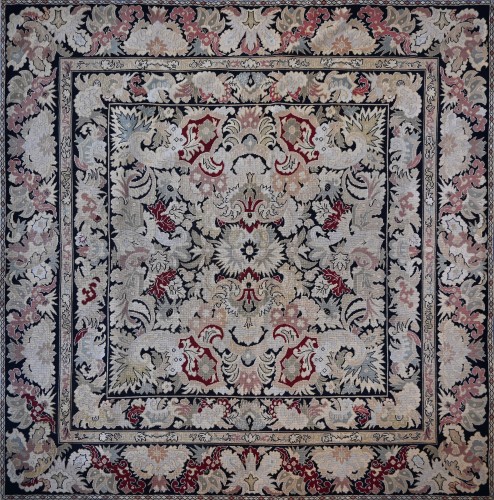 Tapis d'Aubusson XIXe siècle au Petit-Point