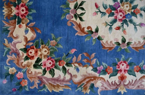 Carpet from the Savonnerie Manufactory, circa 1940  - 