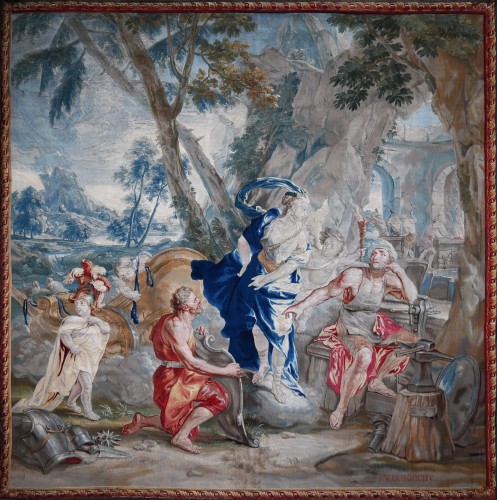 Brussels Tapestry, Van Der Borcht Workshop, Venus Visiting Vulcan, Achilles