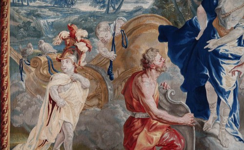 Brussels Tapestry, Van Der Borcht Workshop, Venus Visiting Vulcan, Achilles - Tapestry & Carpet Style 
