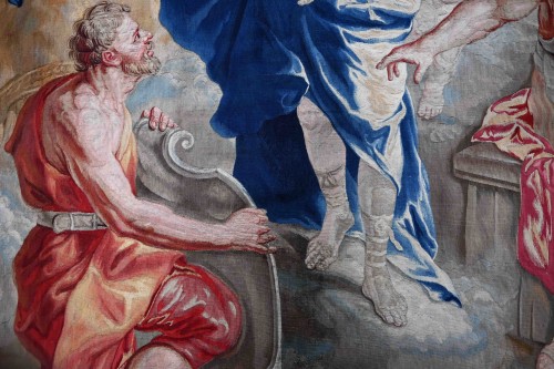 18th century - Brussels Tapestry, Van Der Borcht Workshop, Venus Visiting Vulcan, Achilles