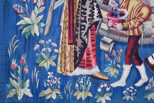  - Tapisserie Vendange, Manufacture Aubusson 19e.siècle - certifiée Henri-François FAUREAU