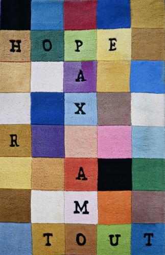 Tapis 27 jours d'amour de Jean-Charles de Castelbajac - 