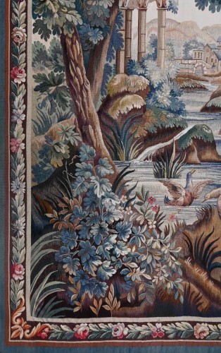 Verdure tapestry from the Aubusson Manufactory, 19th century - 