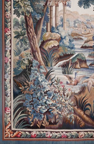 Verdure tapestry from the Aubusson Manufactory, 19th century - 