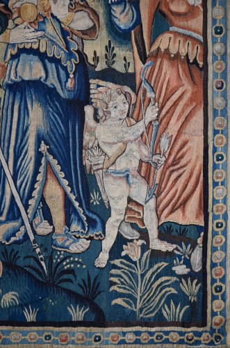 17th century - Tapestry from the Flemish manufactory, 17th century – Judgment of Paris