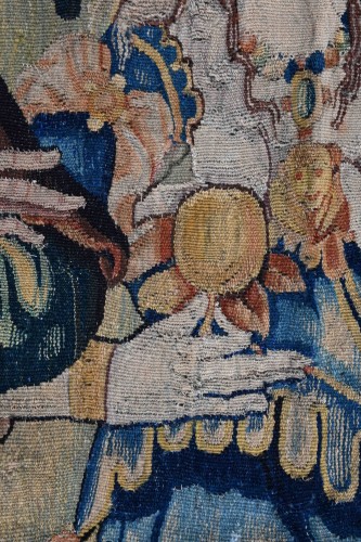 Antiquités - Tapestry from the Flemish manufactory, 17th century – Judgment of Paris