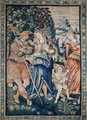 Tapisserie de la manufacture des Flandres XVIIe siècle – Jugement de Pâris