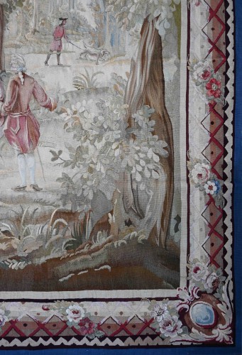 Tapisserie & Tapis Tapisserie - Tapisserie d'Aubusson, La Promenade Aristocratique