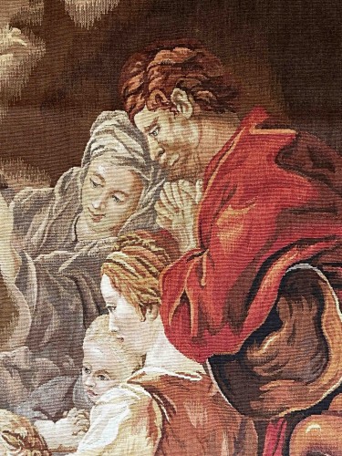  - Tapisserie d'Aubusson, La scène de la naissance de Jésus-Christ