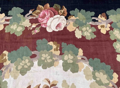 Tapis Napoleon III de Manufacture Royal Aubusson - Circa 1860 - Galerie Lissier