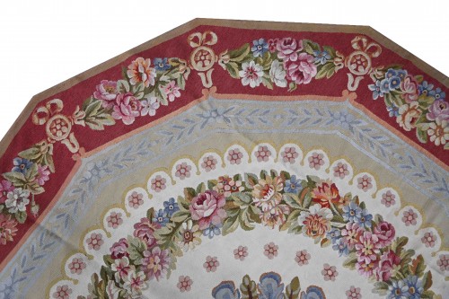XXe siècle - apis Décagonal de Manufacture d'Aubusson - Circa 1950