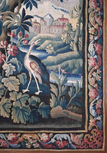 Tapisserie & Tapis Tapisserie - Tapisserie Verdure de la Manufacture d'Aubusson XVIIIe siècle