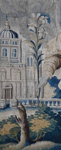  - Tapisserie des Flandres XVIIe siècle - Un grand signe apparut dans le ciel, livre Apocalypse 12