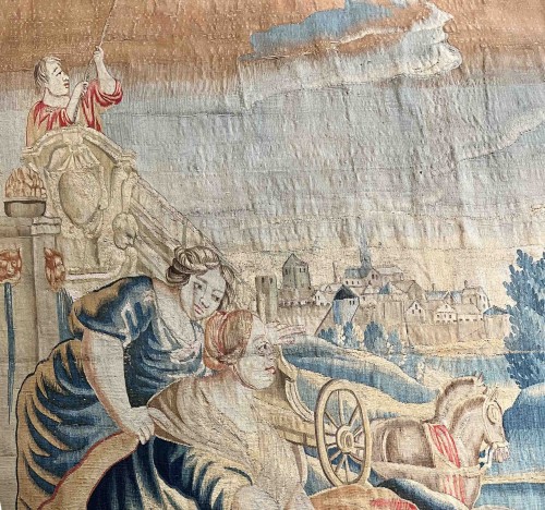 Tapisserie & Tapis Tapisserie - Tapisserie des Flandres XVIIe siècle , Le retour triomphal