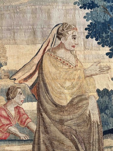 Tapisserie des Flandres XVIIe siècle , Le retour triomphal - Galerie Lissier